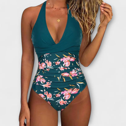 Florence - Elegant Swimsuit for Women with V-Neck