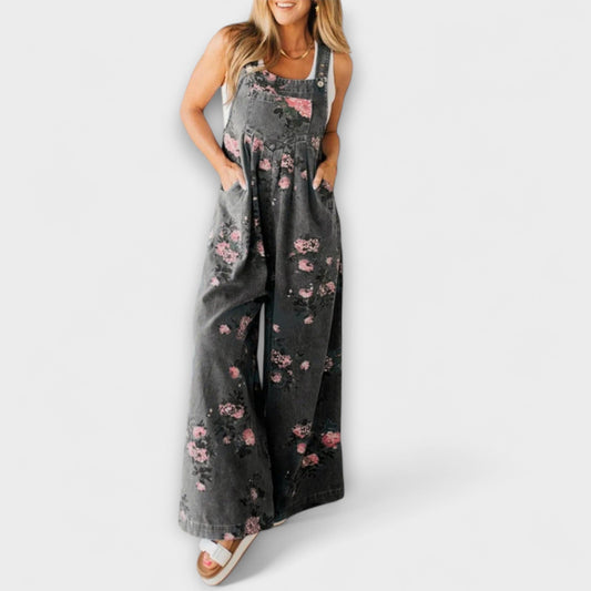 Mirona - Relaxed Fit Denim Overalls