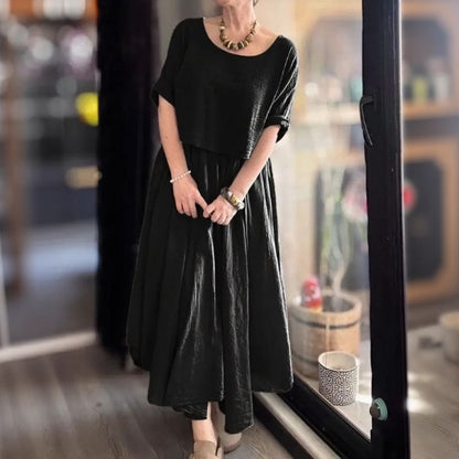 Morocco™ Cotton Linen Set with Layered Style / Two Pieces, Charm that Transcends Borders!