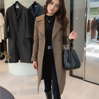 Lady Luxe™ Coat with Velvet Lining / A Refined Classic that Warms with Charm!