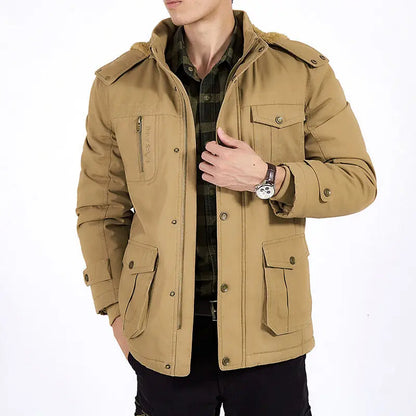 Stylish quilted bomber jacket