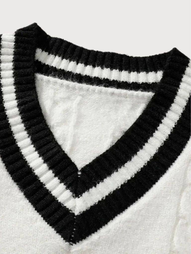 Minimalist V-Neck Sweater